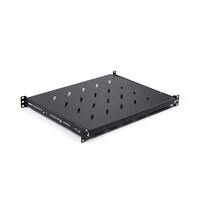 LDR Sliding 1U Shelf Recommended for 450mm to 600mm Deep Server Racks Supports rail to rail depth of 365mm to 500mm