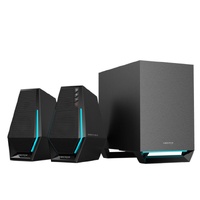 Edifier G1500 MAX 2.1 Wireless Gaming Speakers - 2.5 ft full range speaker driver unit and equipped with a 4 ft subwoofer for optimum bass