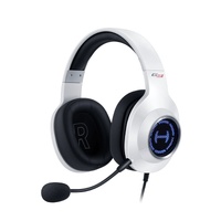 Edifier G2II 7.1 Surround Sound USB Gaming Headset with Microphone, RGB Lighting, 360 Degree Surround Sound Effects, 50mm NdFeB- WHITE