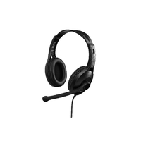 Edifier K800 USB Headset with Microphone - 120 Degree Microphone Rotation Leather Padded Ear Cups
