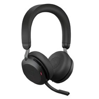 Jabra Evolve2 75 - USB-A Link380a UC Stereo Black Advanced Noise Cancellation (ANC) Bluetooth Headset