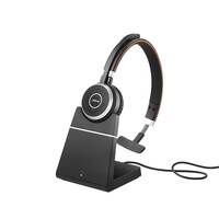 Jabra Evolve 65 UC Mono Wireless Headset Includes Charging Stand With Bluetooth  NFC technology2ys Warrenty