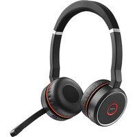 Jabra Evolve 75 SE UC Stereo Bluetooth Headset, Includes Charging Stand & Link380a Dongle, Dual Bluetooth connectivity, 2ys Warranty