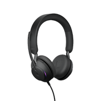 Jabra Evolve2 40 SE Wired USB-C MS Stereo Headset 360 degree Busy Light Noise Isolationg Ear Cushions 2Yr Warranty