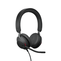 Jabra Evolve2 40 SE Wired USB-A UC Stereo Headset 360 degree Busy Light Noise Isolationg Ear Cushions 2Yr Warranty
