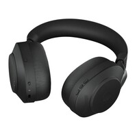 Jabra Evolve2 85 UC Stereo Black Link 380 USB-A and Charging Stand USB-A ANC Bluetooth Headset