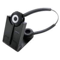 Jabra PRO 920 Duo Wireless Headset Suitable For Deskphone Superior Sound Clarity 2ys Warranty