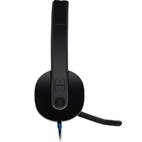Logitech H540 USB Headset Laser-tuned drivers 2Yr Plug and play Listen to details Crystal-clear voice Headphone Take control of the sound Headp