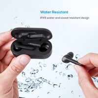 mbeat E2 True Wireless Earbuds Earphones - Up to 4hr Play time 14hr Charge Case Easy Pair