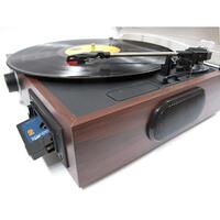 mbeat® USB Turntable and Cassette to Digital Recorder- Cassette Player, 33.3/45/78 RPM Vinyls and Cassette Record Player, USB Recording to PC MAC (LS)