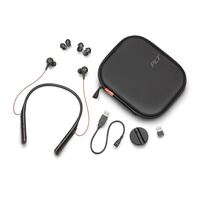 Plantronics Poly Voyager B6200 UC headset Bluetooth ANC Vibration signals calls alerts Premium Hi-fi stereo SoundGuard upto 16 hrs listen9 hrs