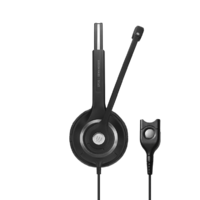 EPOS | Sennheiser SC230 Wide Band Monaural headset with Noise Cancelling mic - high impedance for standard phones Easy D  -  Requires Easy Disconnect