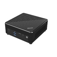 MSI Cubi N ADL S-214BAU Mini PC barebone Intel N100 DDR4 upto 16GB  Intel HD Graphics 1x M.2, 2x USB 3.2