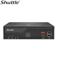 Shuttle DH810 Slim Mini PC 1.3L chassis - Intel Core Ultra 200 serie ,2 x DDR5 SODIMM slots,48GB, 2xLAN (1G  2.5G), 2xRS232, HDMI, 2xDP, 120W, Vesa