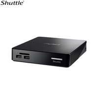 Shuttle NS02AV2 Mini PC 0.5L System-Rockchip RK3368 2GB RAM 16GB eMMC LAN 4xUSB WIFIBT VESA HDMI Android 8.1 Free Digital Signage Software