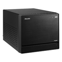 Shuttle SH570R8 XPC Cube 13L Barebone-Support Intel 11/10th Gen, 4x DDR4, 2x LAN, PCIEx 16, PCIEx 4, M.2 2280, 4x 3.5' HDD bay, 500W, HDMI, 2x DP
