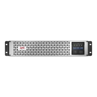 APC Smart-UPS 1000VA 800W Line Interactive UPS 2U RM 230V 10A Input 6x IEC C13 Outlets Li-Ion Battery SmartConnect Port  Slot Short Depth