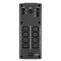 APC Back-UPS Pro 1300VA 780W Line Interactive UPS Tower 230V 10A Input 8x IEC C13 Outlets Lead Acid Battery LCD AVR