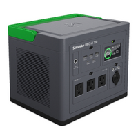 APC OffGrid Portable Power Station 730, 700W, 120V, 738Wh Lithium-ion, LCD, 3 NEMA, Sinewave, 3 USB-A, 2 USB-C, Wireless Charger