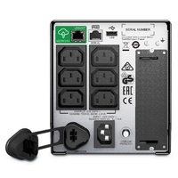 APC Smart-UPS 750VA/500W Line Interactive UPS, Tower, 230V/10A Input, 6x IEC C13 Outlets, Lead Acid Battery, SmartConnect Port & Slot, LCD
