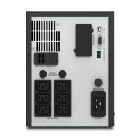 APC Easy UPS 3000VA 2100W Line Interactive UPS Tower 230V 16A Input 6x IEC C13 Outlets Lead Acid Battery Network Slot