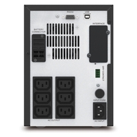 APC Easy UPS 750VA/525W Line Interactive UPS, Tower, 230V/10A Input, 6x IEC C13 Outlets, Lead Acid Battery, Network Slot