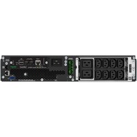 APC Smart-UPS 2200VA 1980W Online UPS 2U RM 230V 16A Input 2x IEC C19  8x IEC C13 Outlets Lead Acid Battery W  Network Card W  Rail Kit