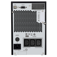APC Easy UPS 1000VA 800W Online UPS, Tower Form Factor, 230V 10A Input, 3x IEC C13 Outlets, Lead Acid Battery, W  Extended Battery Pack