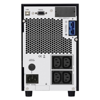 APC Easy UPS 2000VA 1600W Online UPS Tower 230V 10A Input 4x IEC C13 Outlets Lead Acid Battery W  Battery Pack