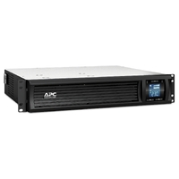 APC Smart-UPS C 1000VA 600W Line Interactive UPS 2U RM 230V 10A Input 4x IEC C13 Outlets Lead Acid Battery Graphic LCD