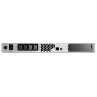 APC Smart-UPS 1500VA 1000W Line Interactive UPS 1U RM 230V 10A Input 4x IEC C13 Outlets Lead Acid Battery SmartSlot LCD