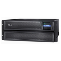APC Smart-UPS X 2200VA 1980W Line Interactive UPS 4U RM Tower 230V 16A Input 2x IEC C19  8x IEC C13 Outlets Lead Acid Battery Short Depth