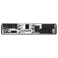 APC Smart-UPS X 3000VA 2700W Line Interactive UPS 2U RM Tower 230V 16A Input 1x IEC C19  8x IEC C13 Outlets Lead Acid Battery W  Network Card