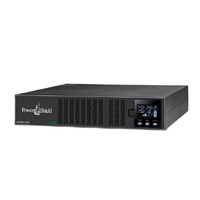 PowerShield Centurion RT 1500VA 1350W - 2U - True Online Double Conversion Rack Tower UPS, 3 AUS sockets, 10A, C13 x 5, 2-year warranty