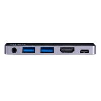 Aten USB-C Travel Dock with Power Pass-Through Multiport connection Supports DP1.4 with single HDMI video output Designed for iPad Pro  Surface