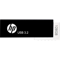  HP 718W 128GB USB 3.2  70MB s Flash Drive Memory Stick Slide 0 degreeC to 60 degreeC 5V Capless Push-Pull Design External Storage ( HPFD712LB-128)