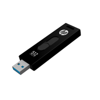 HP X911W 512GB USB 3.2 Type-A 300MB/s 410MB/s Flash Drive Memory Stick 0°C to 60°C External Storage for Windows 8 10 11 Mac