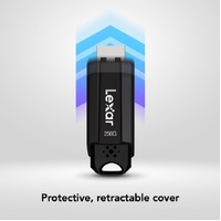 Lexar S80 256GB JumpDrive USB 3.1 Flash Drive, up to 150MB s read  quickly transfer a 3GB 4K movie clip in less than 1 minute, compared to the 4 minu