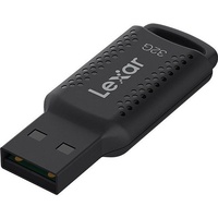 Lexar V400 32GB JumpDrive USB3.0 Flash Drive, up to 100MB s read Securely protect files with Lexar DataShield. 256-bit AES encryption for added prote