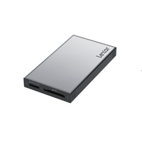 Lexar Professional Workflow USB 3.2 Gen2 Reader, support SD MicroSD UHS-II Support SDmicro SD UHS-I, Up to 104MB s Speeds,