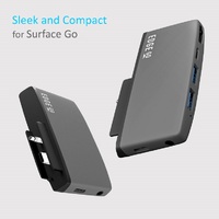 mbeat  Edge Go Multifunction USB- C Hub for Microsoft Surface Go （USB 3.0 Data x 2 USB-C Data x 1 HDMI 3.5mm Audio USB-C PD pass through charge)