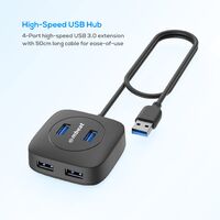 mbeat  4-Port USB 3.0 Hub - High Speed Data Transfer