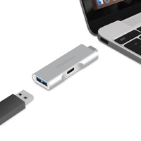 (LS) mbeat®  Attach Duo Type-C To USB 3.1 Adapter With Type-C USB-C Port -Support USB 3.1/3.0/2.0/1.1 devices (LS)