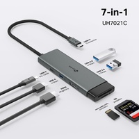 TP-Link UH7021C USB Type-C 7-in-1 Hub Powerful 100W Fast Charging, 5 Gbps SuperSpeed Data Transfer, Easy to Use with Plug  Play