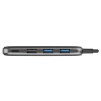 Verbatim USB-C Hub with 2x USB 3.0 1x USB 2.0  1x USB C port - Space Grey