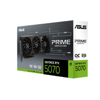 ASUS nVidia GeForce PRIME-RTX5070-O12G RTX5070,HDMI1,DP3,12G,D7 The Prime RTX 5070 features a 2.5 slot design with a carefully arranged layout