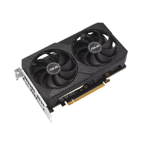 ASUS AMD Radeon DUAL-RX6500XT-O4G-V2  RX 6500 XT V2 OC Edition 4GB GDDR6 with two powerful Axial-tech fans and a 2-slot design for broad compatibility