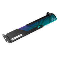 ASUS ROG-WINGWALL-HOLDER Graphics Card Holder Supports All ATX Size Chassis Eliminate Sag Tough Aluminium Alloy Swappable Acrylic Plate Aura Sync