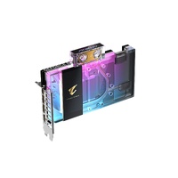 Gigabyte GV-N5080AORUSX WB-16GD. GeForce RTX 5080, CUDA 10752, 16 GB. GDDR7,  PCI-E 5.0, 850W, HDMI 2.1b x1