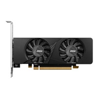 MSI nVidia GeForce RTX 3050 LP E 6G OC Video Card, 1492 MHz Boost Clock, 6GB GDDR6, PCI-E 4.0, 1x DisplayPort 1.4a, 2x HDMI